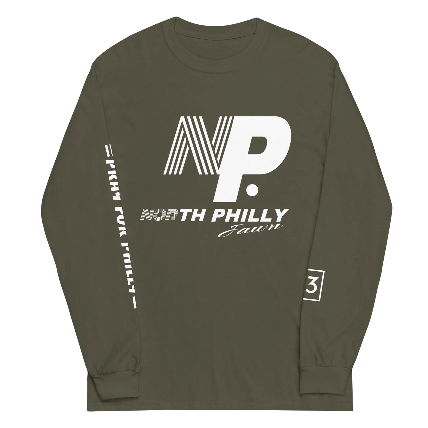 PRAY FOR PHILLY Men’s Long Sleeve Shirt - Da G.A.T.E 33