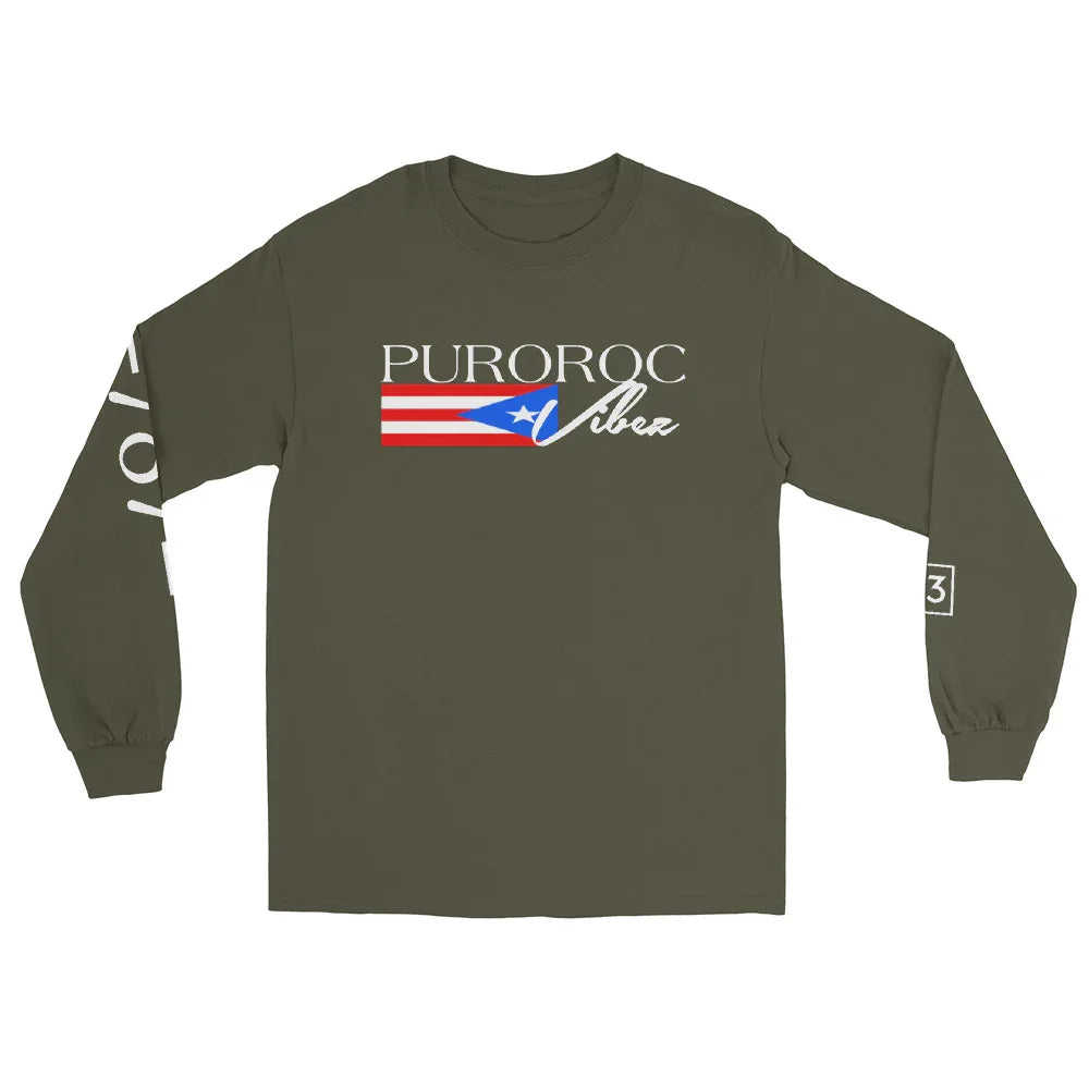 PRAY FOR PR Men’s Long Sleeve Shirt - Da G.A.T.E 33