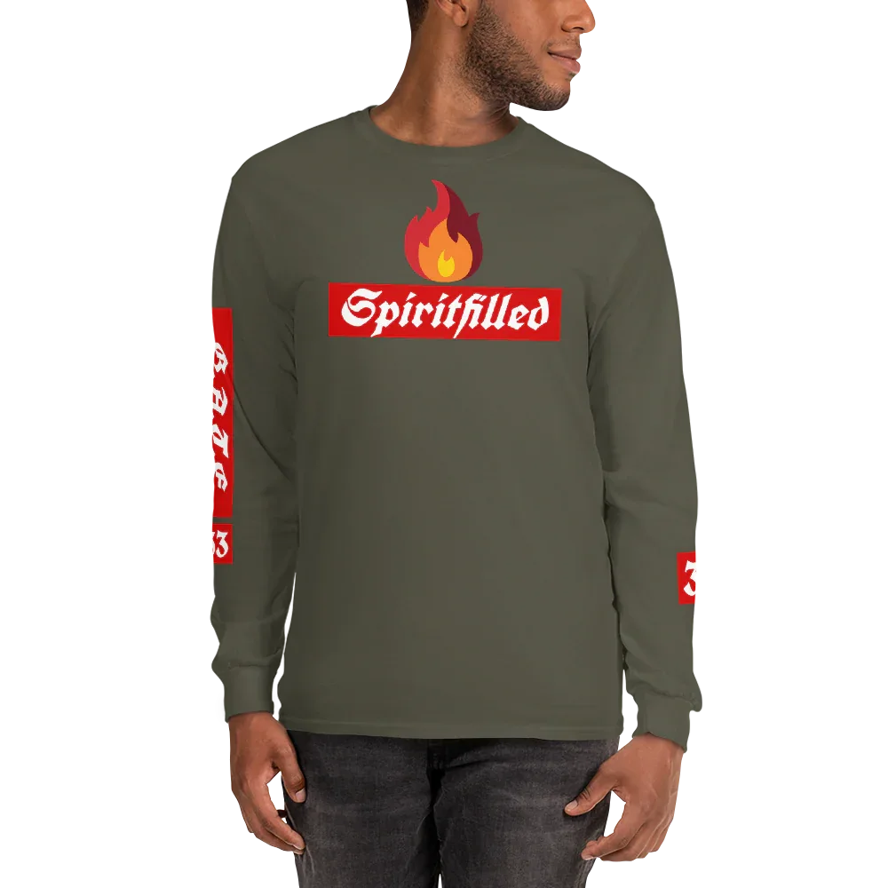 33Spiritfilled Men’s Long Sleeve Shirt - Da G.A.T.E 33