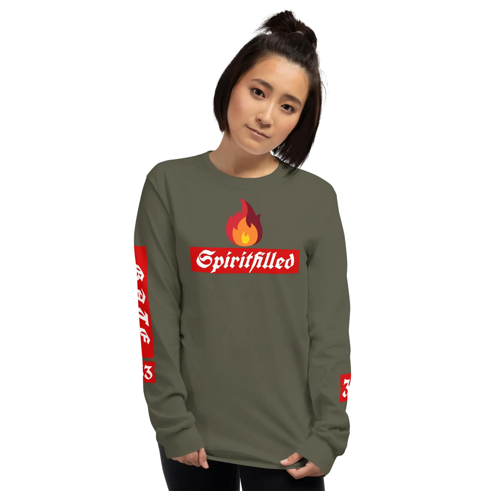 33Spiritfilled Men’s Long Sleeve Shirt - Da G.A.T.E 33