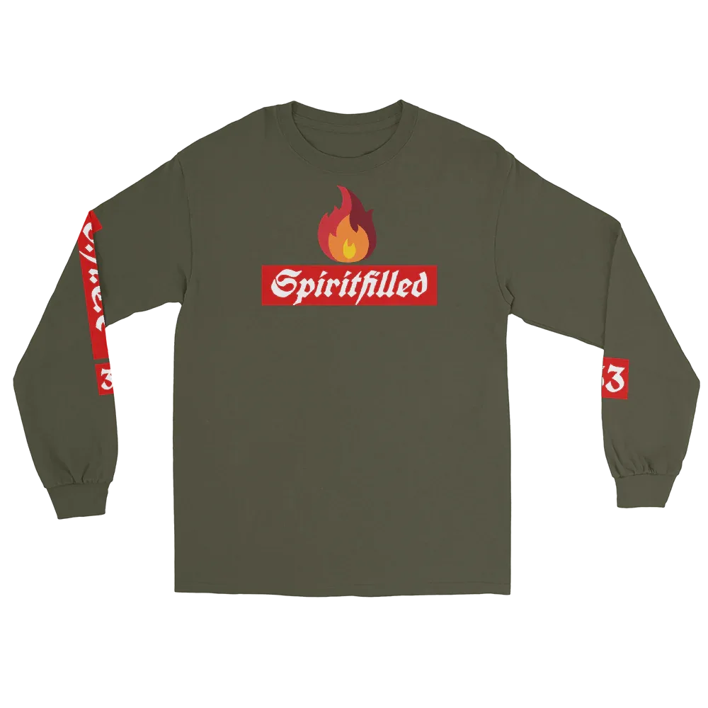 33Spiritfilled Men’s Long Sleeve Shirt - Da G.A.T.E 33