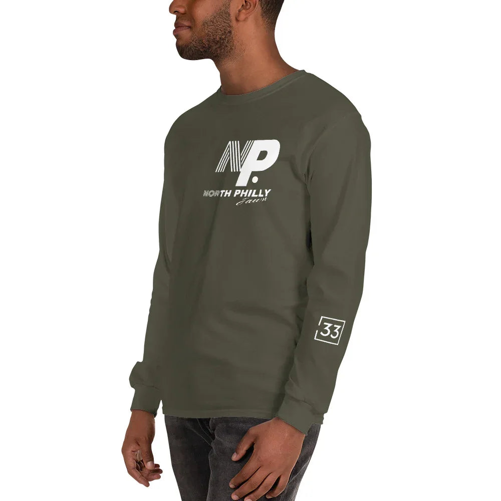 PRAY FOR PHILLY Men’s Long Sleeve Shirt - Da G.A.T.E 33