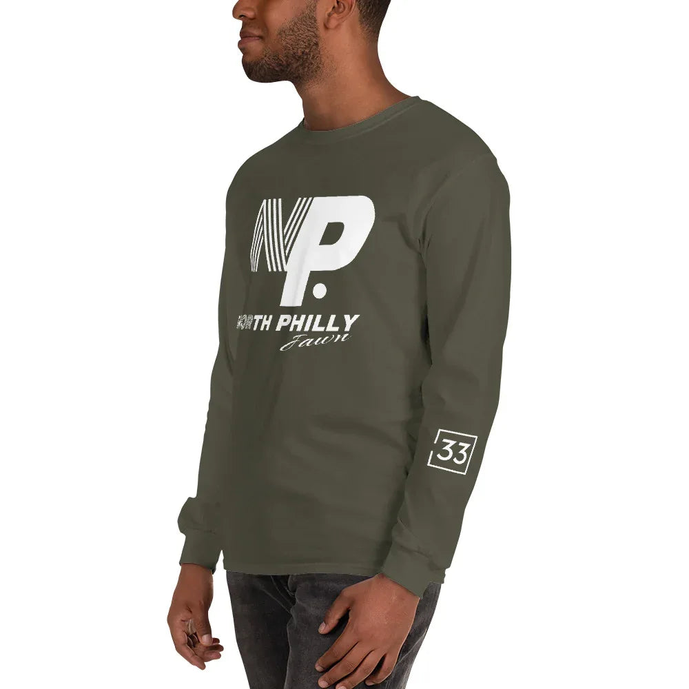 PRAY FOR PHILLY Men’s Long Sleeve Shirt - Da G.A.T.E 33