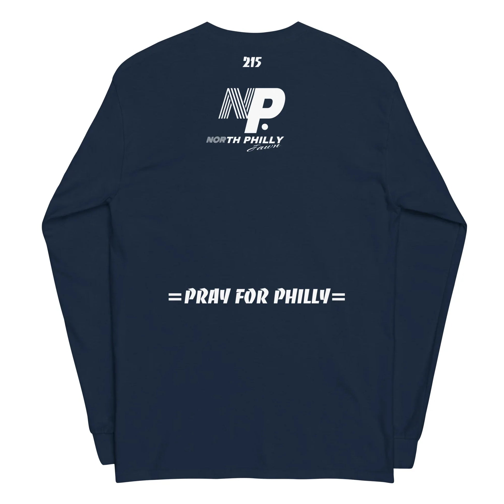 PRAY FOR PHILLY Men’s Long Sleeve Shirt - Da G.A.T.E 33
