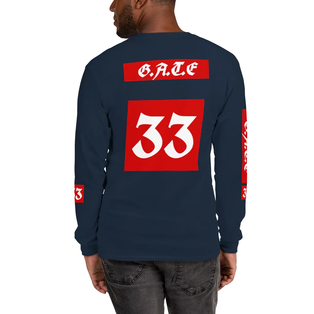 33Spiritfilled Men’s Long Sleeve Shirt - Da G.A.T.E 33