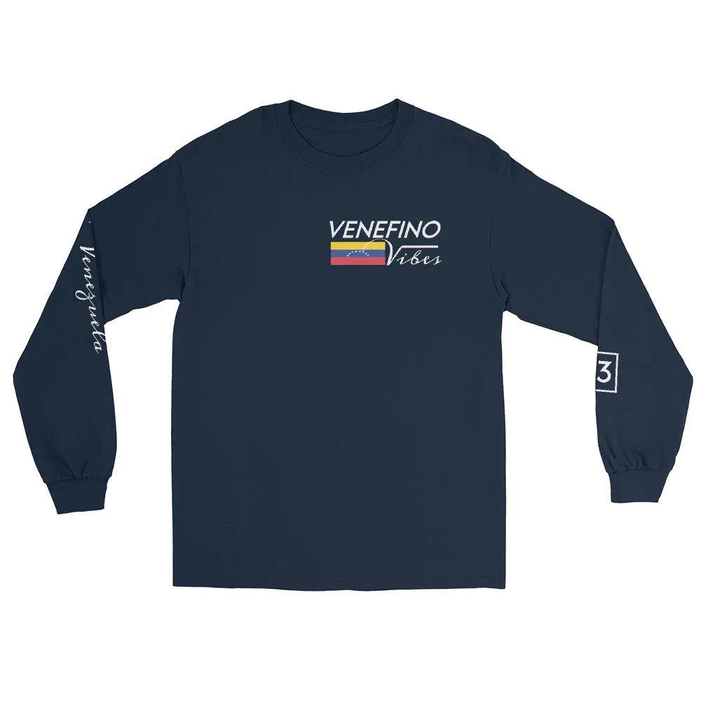 Pray for Venezuela Men’s Long Sleeve Shirt - Da G.A.T.E 33