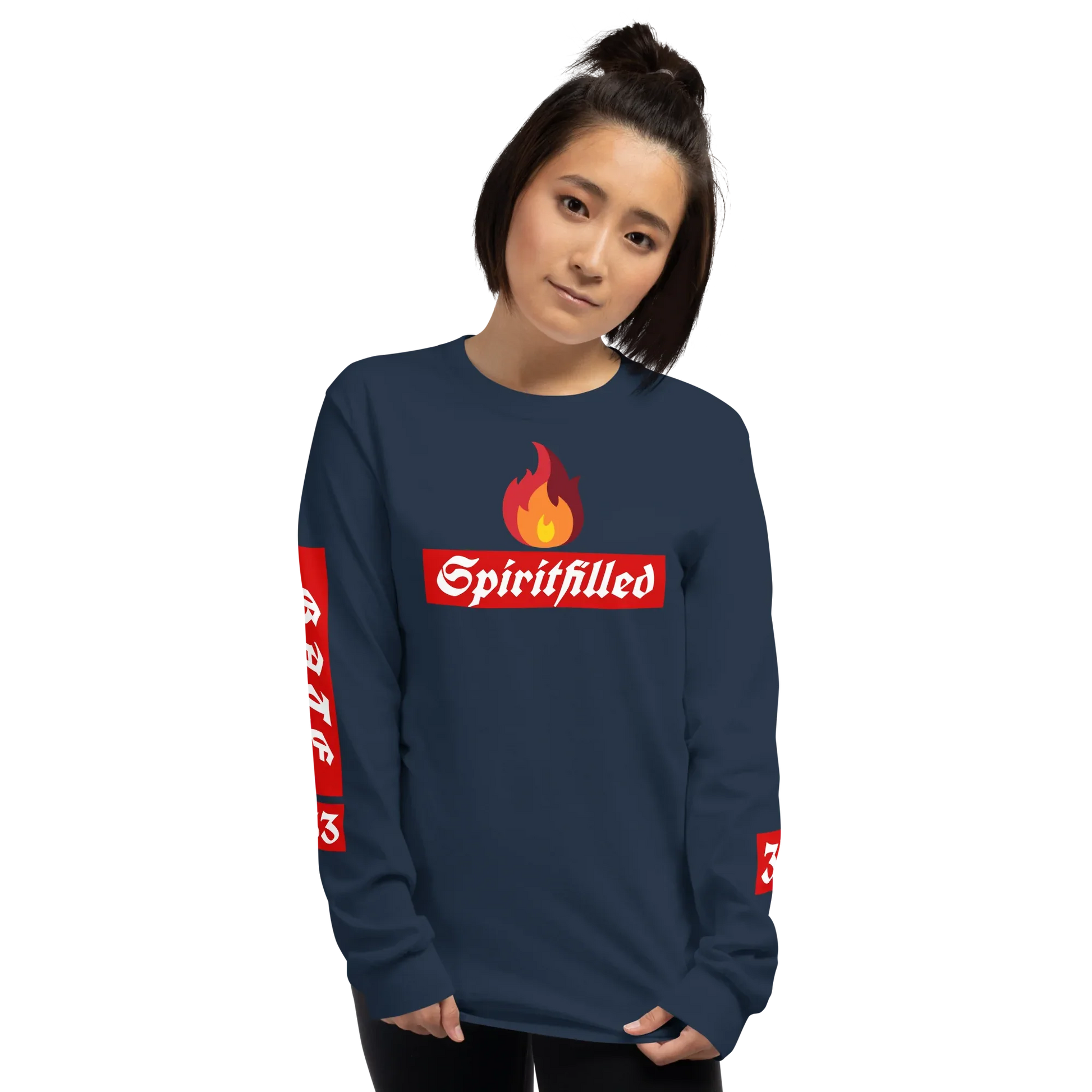 33Spiritfilled Men’s Long Sleeve Shirt - Da G.A.T.E 33