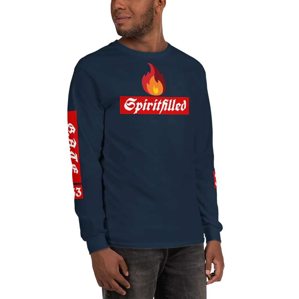33Spiritfilled Men’s Long Sleeve Shirt - Da G.A.T.E 33