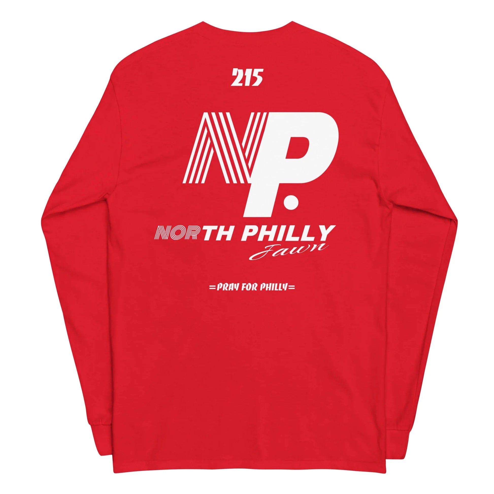 PRAY FOR PHILLY Men’s Long Sleeve Shirt - Da G.A.T.E 33