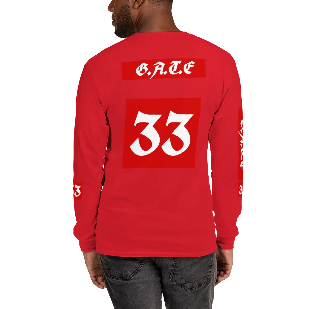 33Spiritfilled Men’s Long Sleeve Shirt - Da G.A.T.E 33