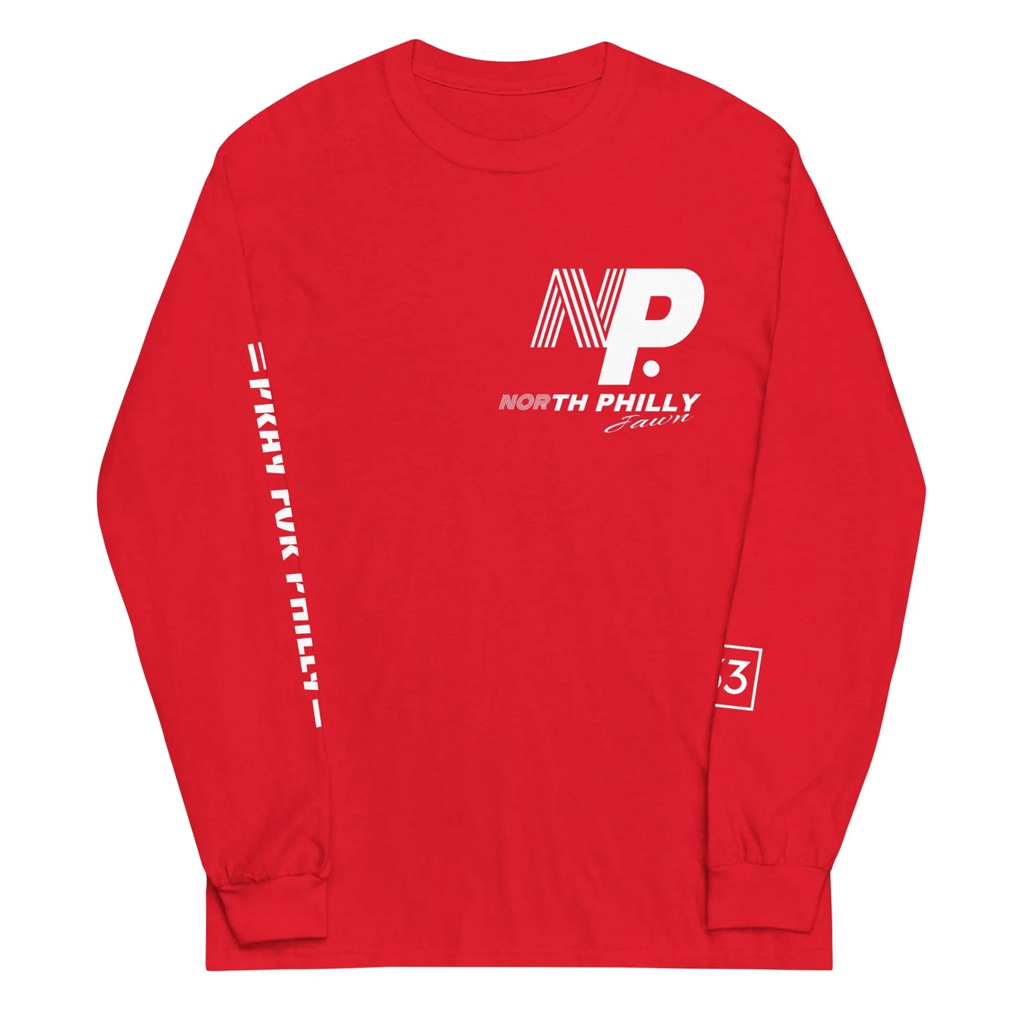 PRAY FOR PHILLY Men’s Long Sleeve Shirt - Da G.A.T.E 33