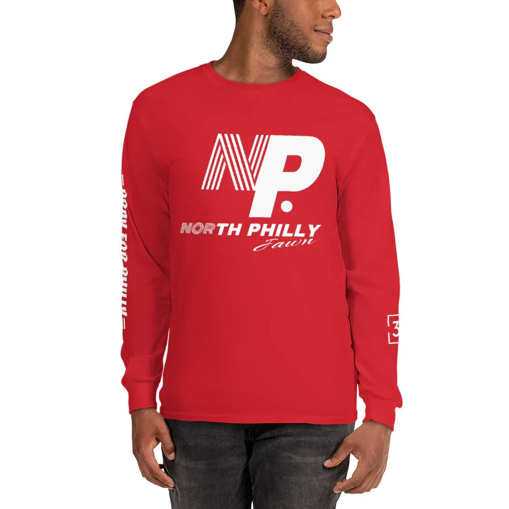 PRAY FOR PHILLY Men’s Long Sleeve Shirt - Da G.A.T.E 33