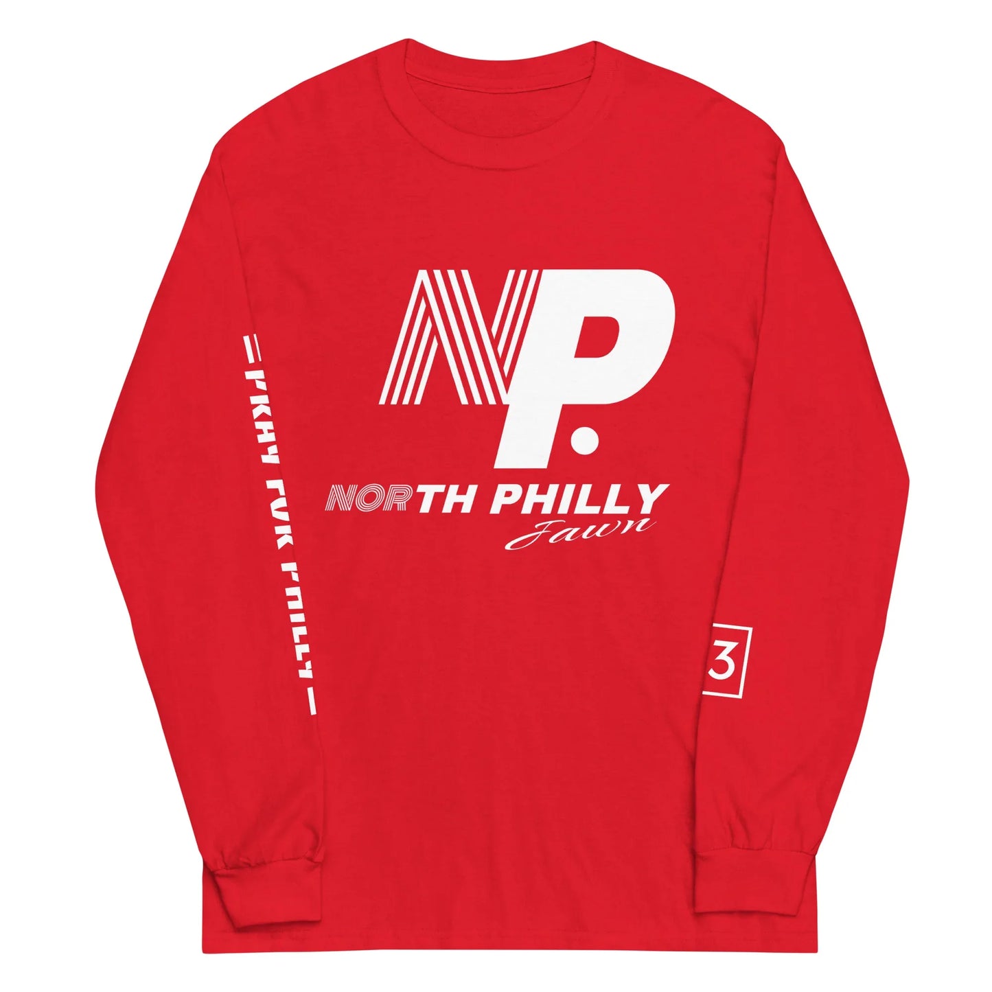 PRAY FOR PHILLY Men’s Long Sleeve Shirt - Da G.A.T.E 33