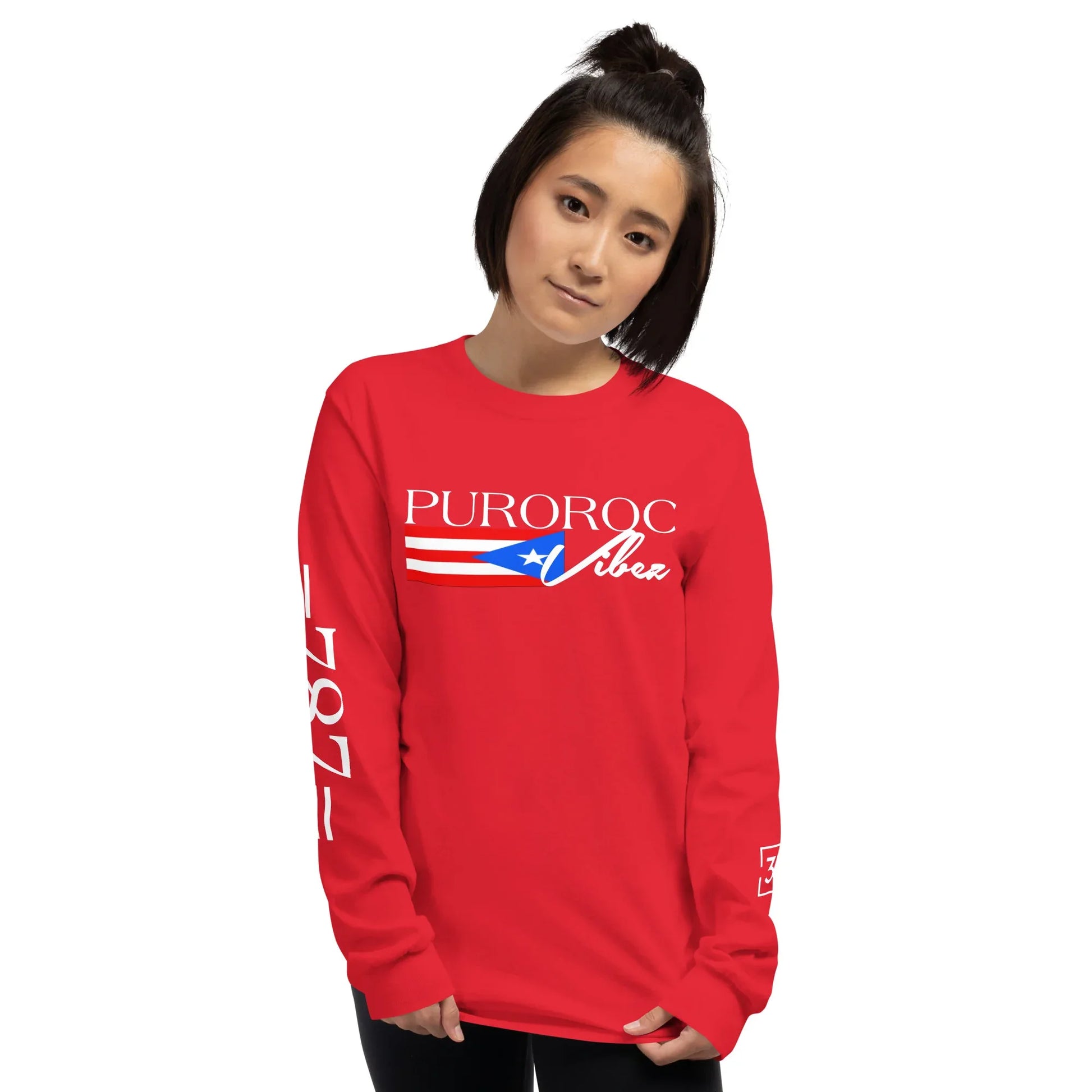 PRAY FOR PR Men’s Long Sleeve Shirt - Da G.A.T.E 33