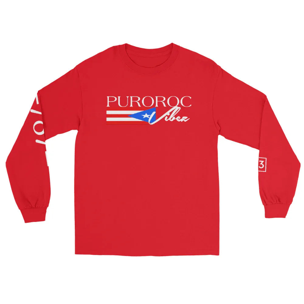 PRAY FOR PR Men’s Long Sleeve Shirt - Da G.A.T.E 33