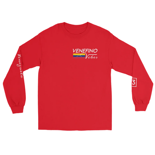 Pray for Venezuela Men’s Long Sleeve Shirt - Da G.A.T.E 33