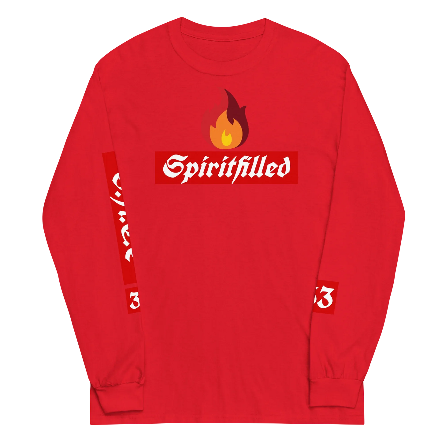 33Spiritfilled Men’s Long Sleeve Shirt - Da G.A.T.E 33