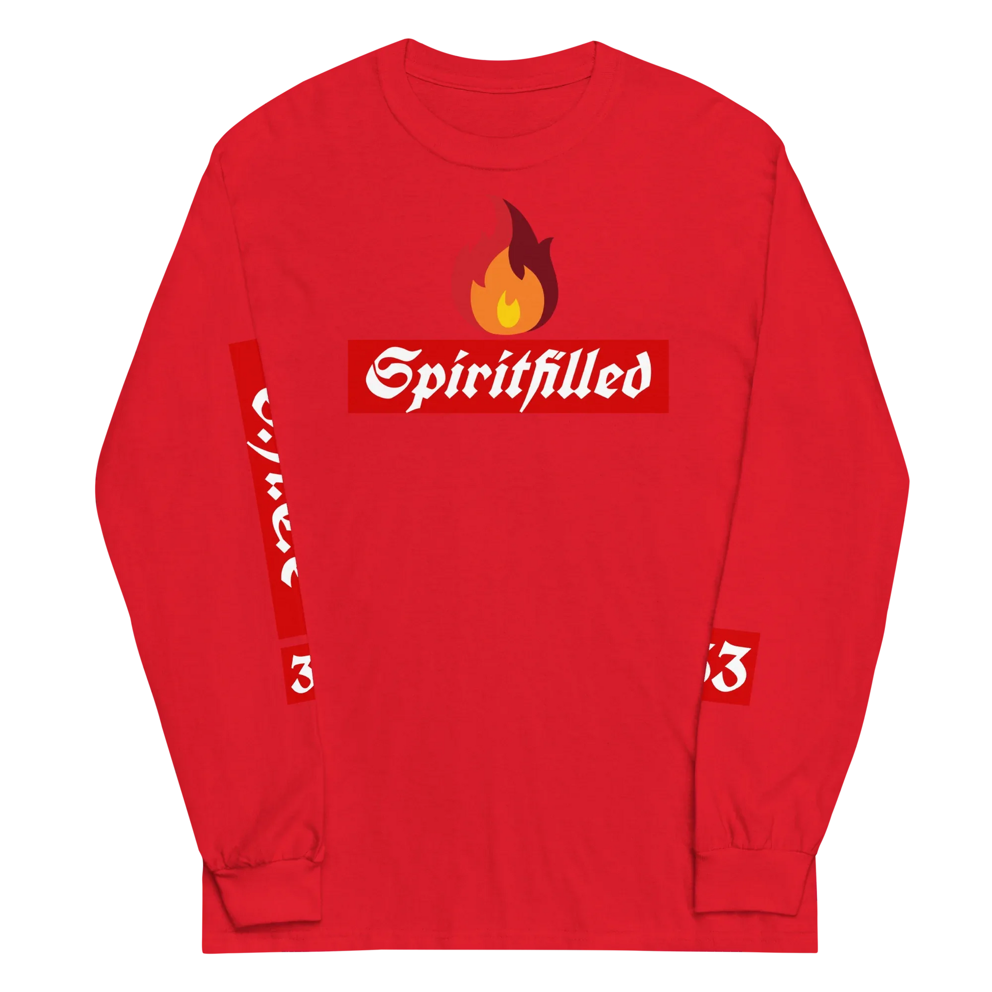 33Spiritfilled Men’s Long Sleeve Shirt - Da G.A.T.E 33