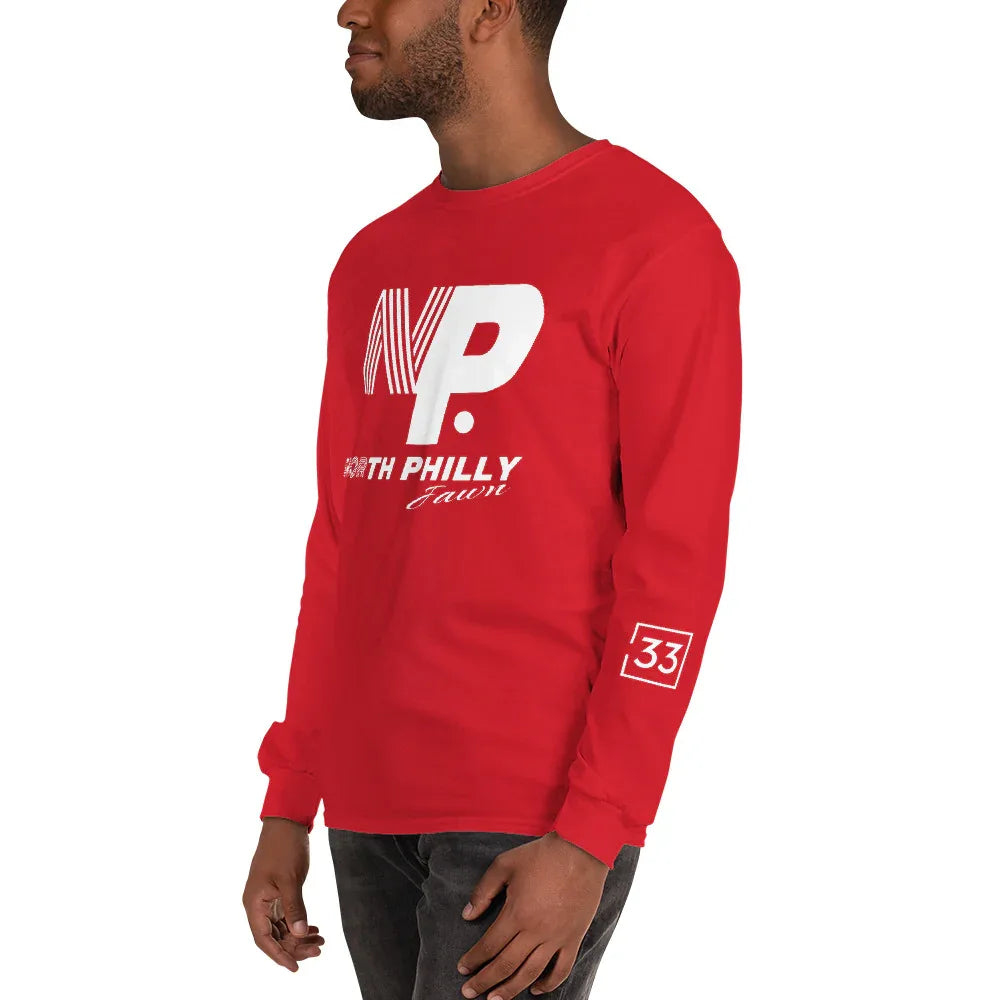 PRAY FOR PHILLY Men’s Long Sleeve Shirt - Da G.A.T.E 33