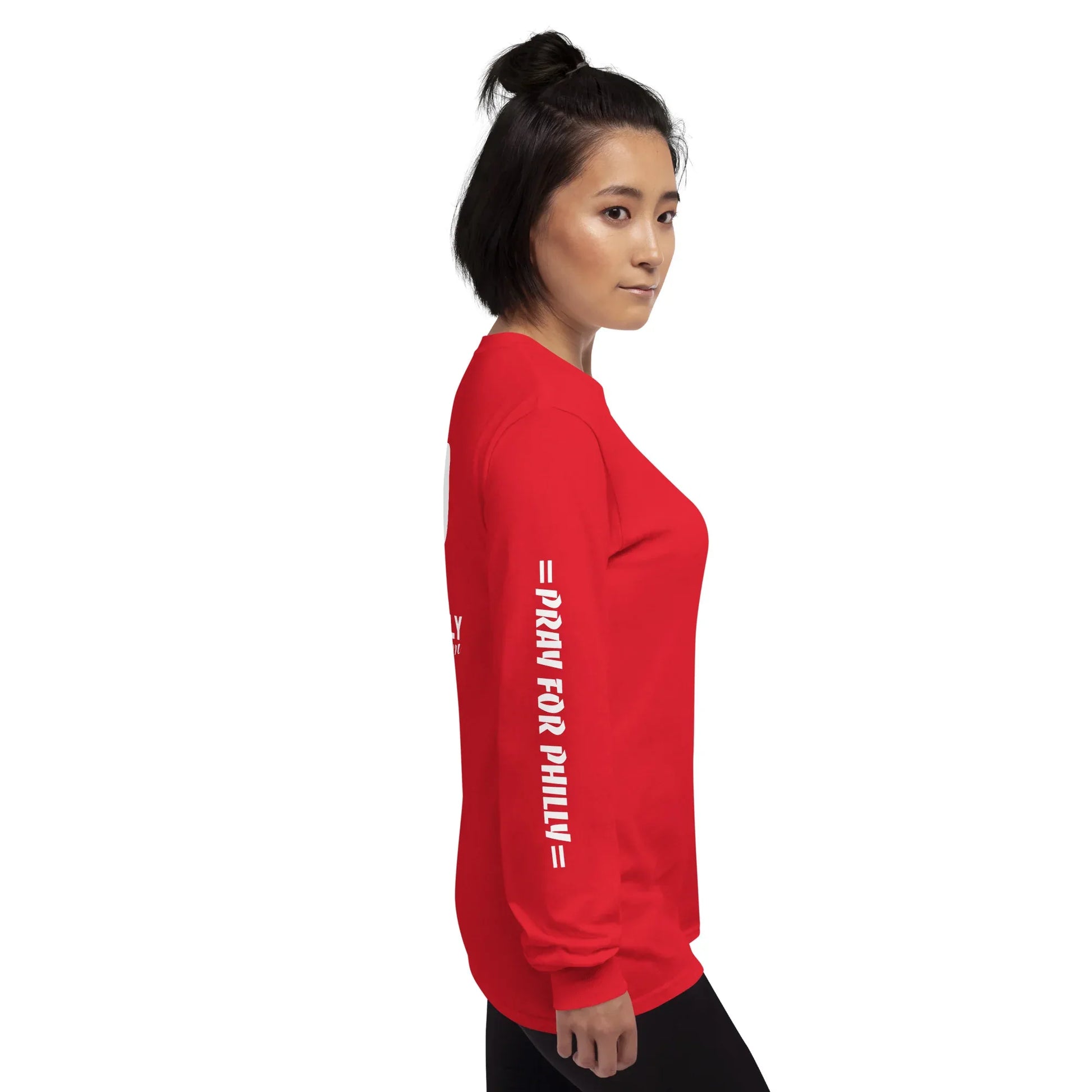 PRAY FOR PHILLY Men’s Long Sleeve Shirt - Da G.A.T.E 33