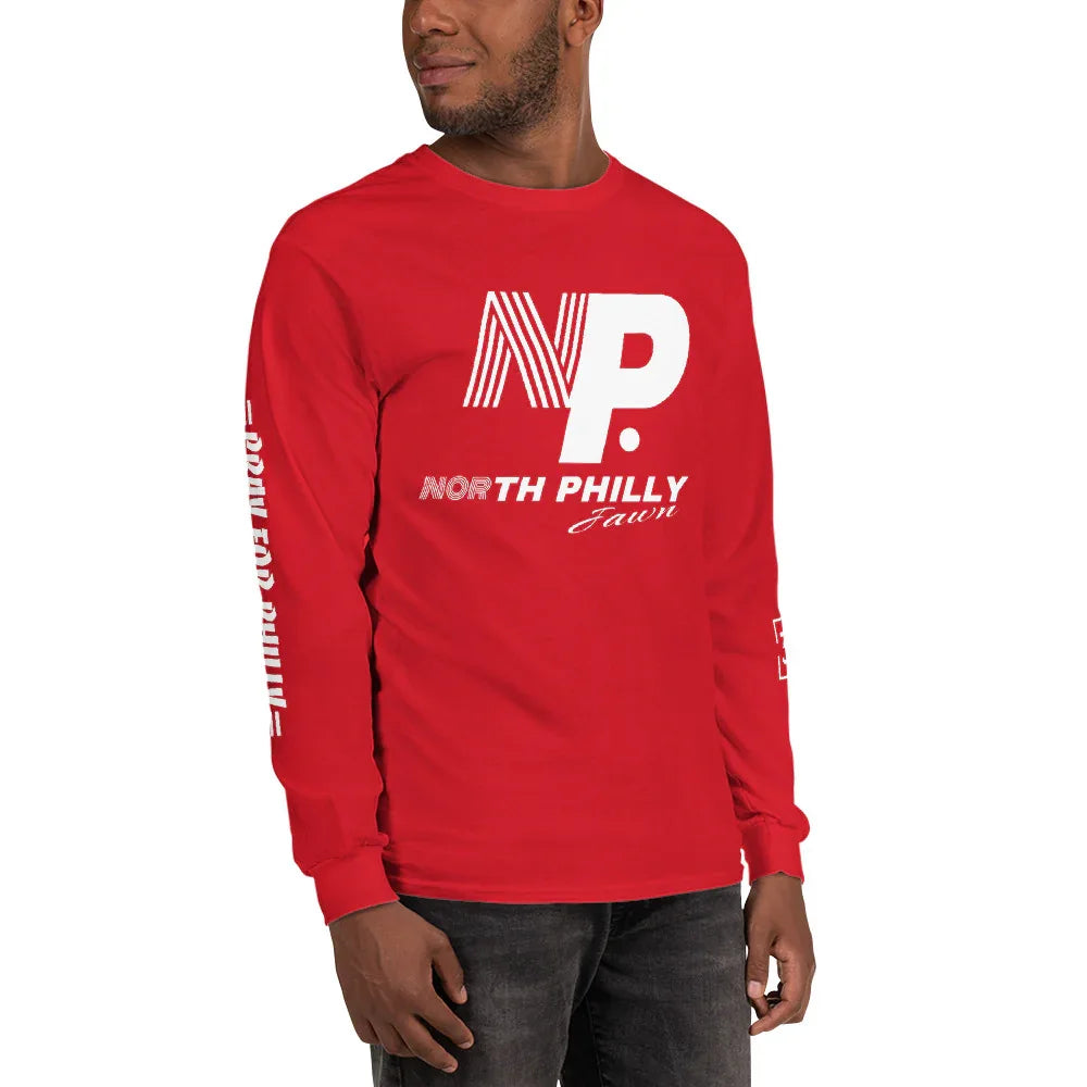 PRAY FOR PHILLY Men’s Long Sleeve Shirt - Da G.A.T.E 33