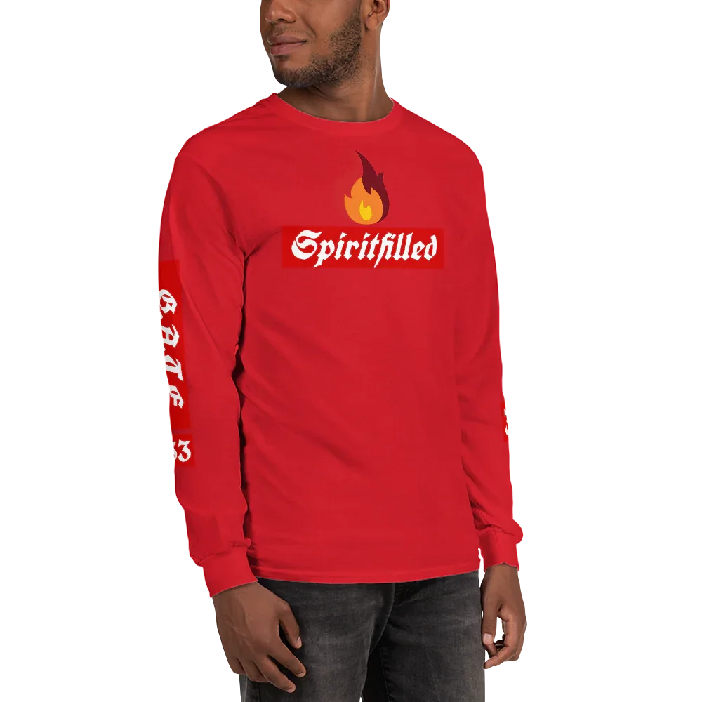 33Spiritfilled Men’s Long Sleeve Shirt - Da G.A.T.E 33