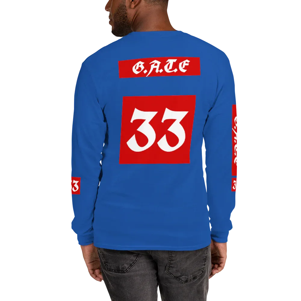 33Spiritfilled Men’s Long Sleeve Shirt - Da G.A.T.E 33