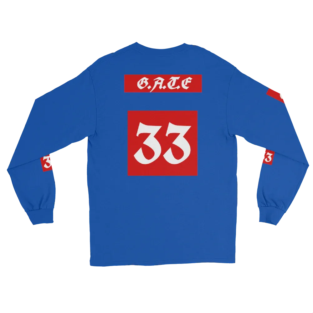 33Spiritfilled Men’s Long Sleeve Shirt - Da G.A.T.E 33