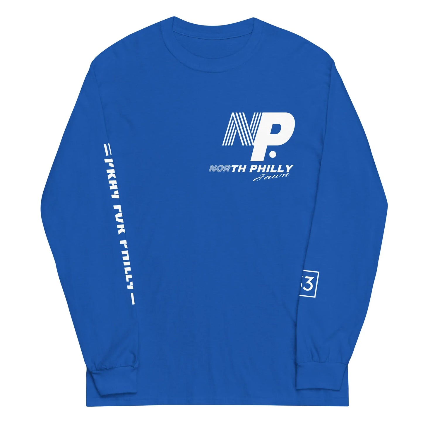 PRAY FOR PHILLY Men’s Long Sleeve Shirt - Da G.A.T.E 33