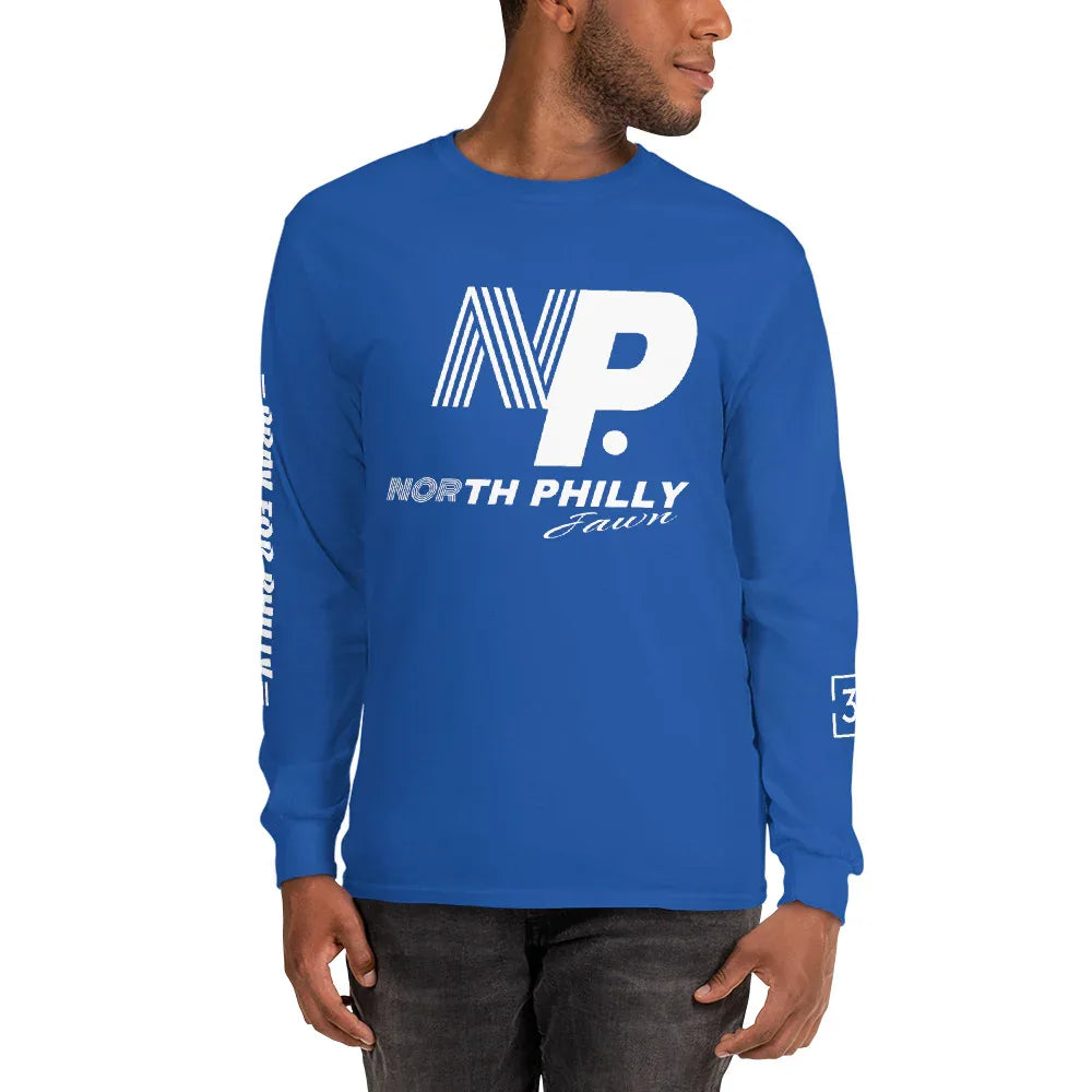 PRAY FOR PHILLY Men’s Long Sleeve Shirt - Da G.A.T.E 33