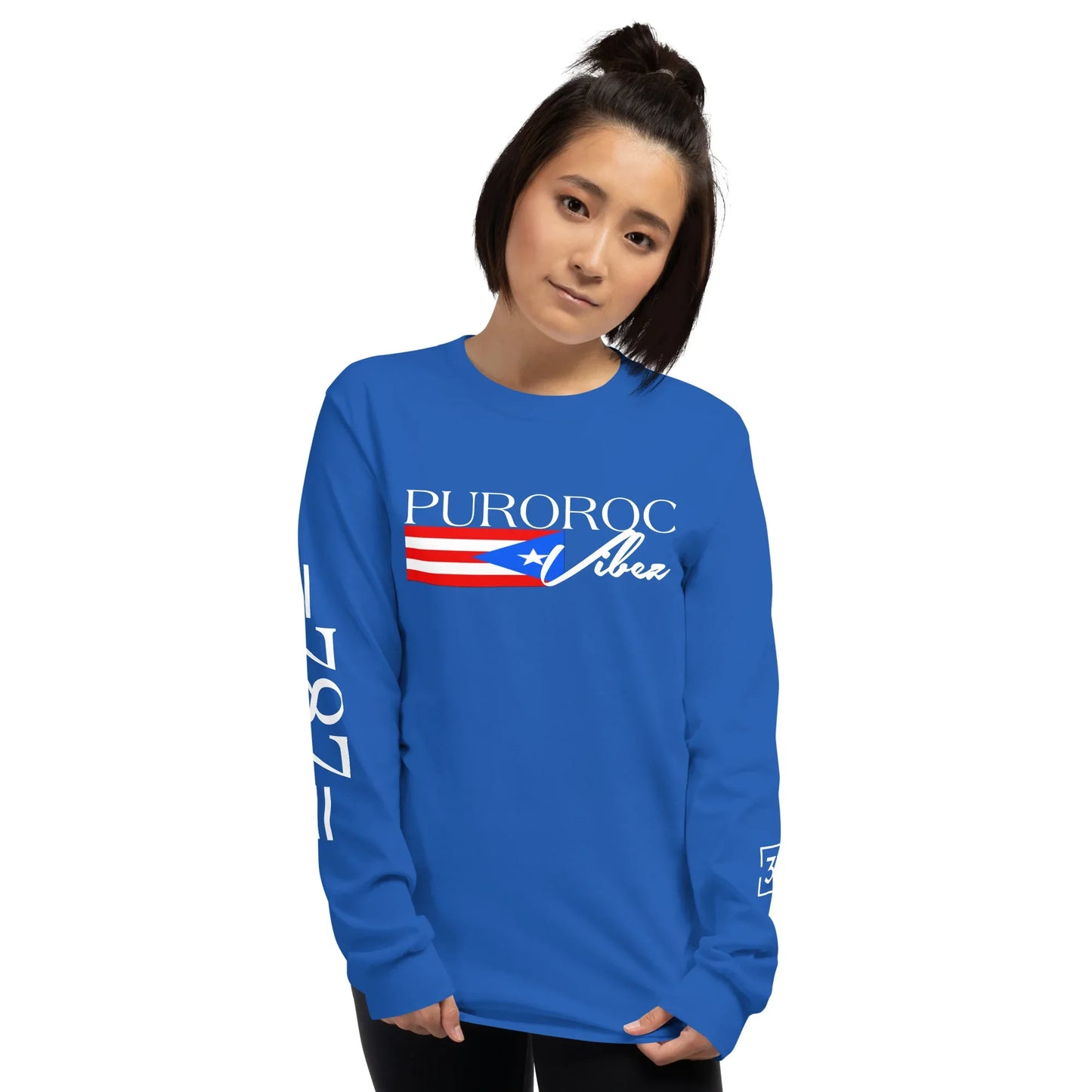 PRAY FOR PR Men’s Long Sleeve Shirt - Da G.A.T.E 33