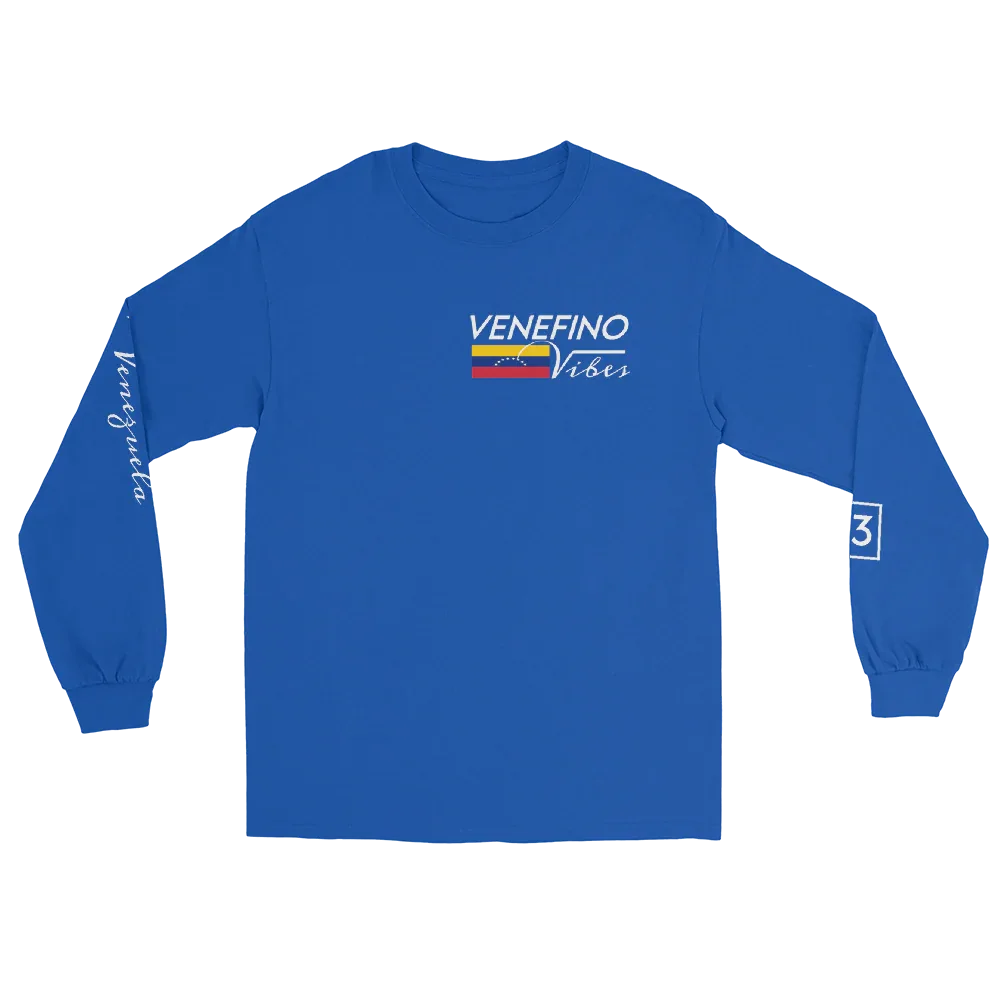 Pray for Venezuela Men’s Long Sleeve Shirt - Da G.A.T.E 33