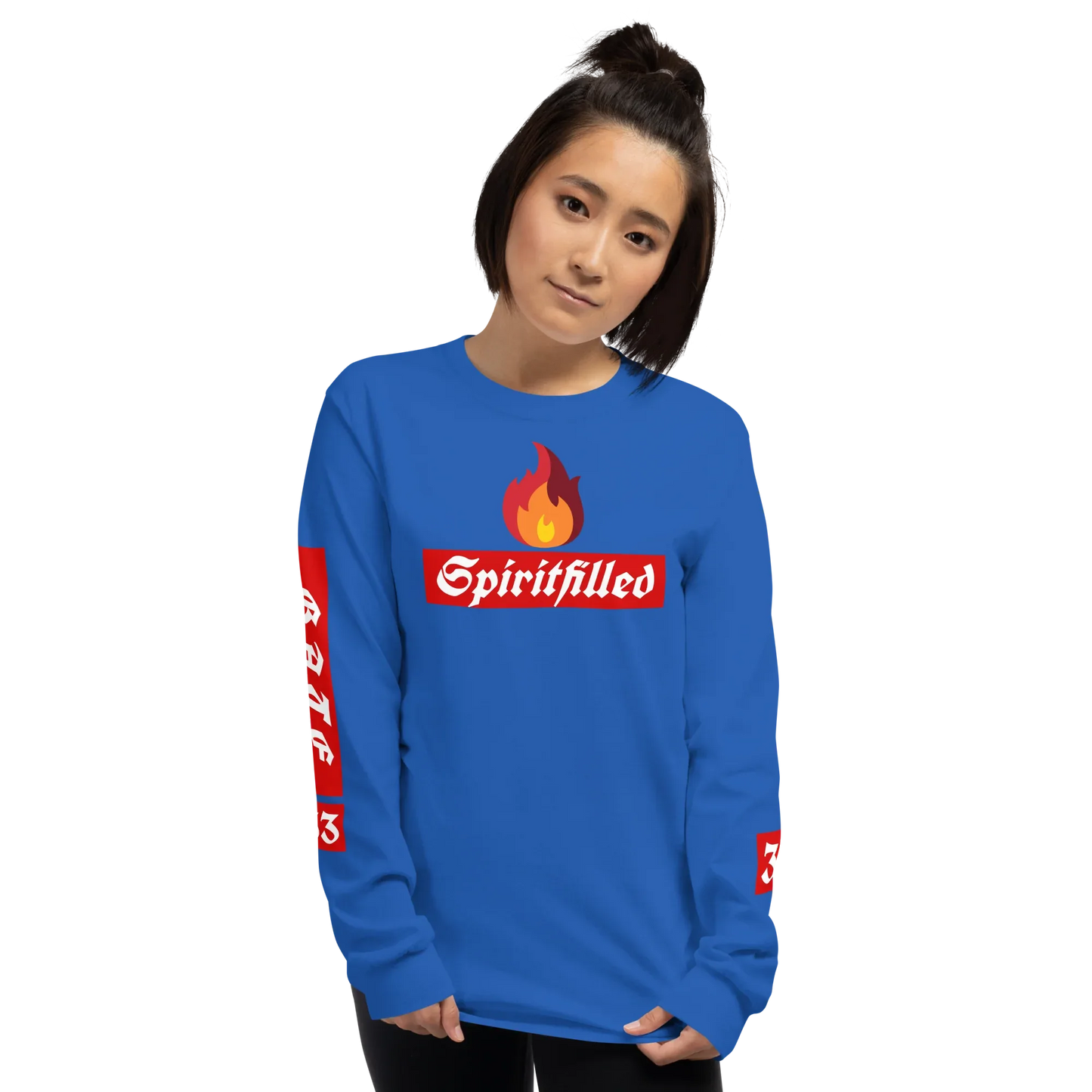 33Spiritfilled Men’s Long Sleeve Shirt - Da G.A.T.E 33