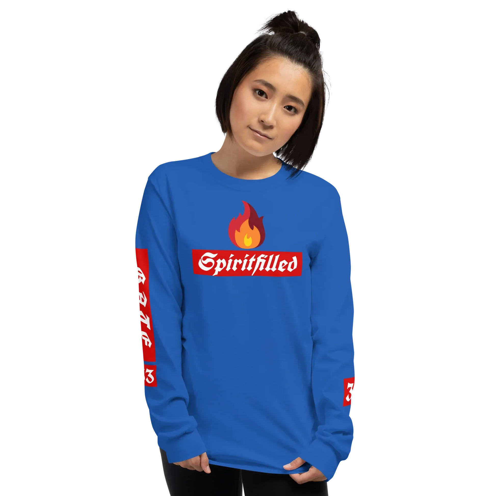 33Spiritfilled Men’s Long Sleeve Shirt - Da G.A.T.E 33