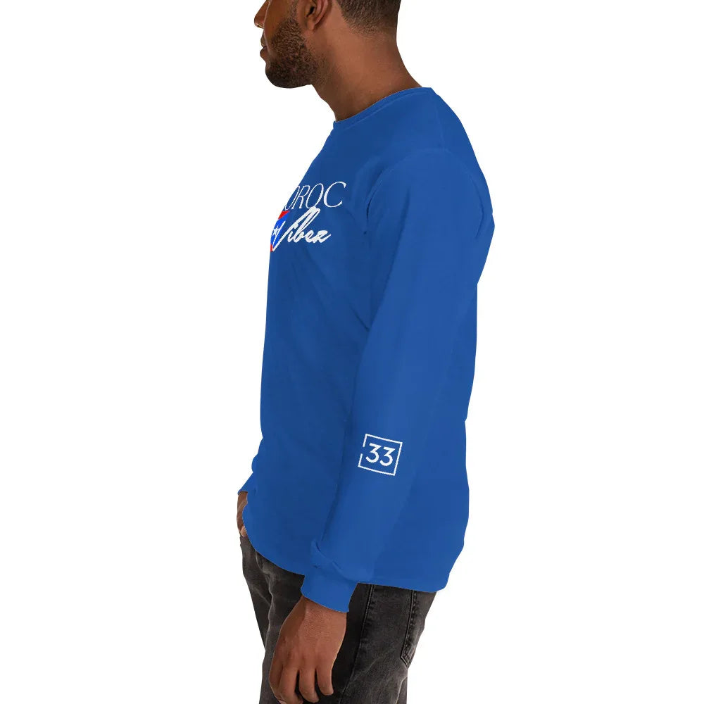 PRAY FOR PR Men’s Long Sleeve Shirt - Da G.A.T.E 33
