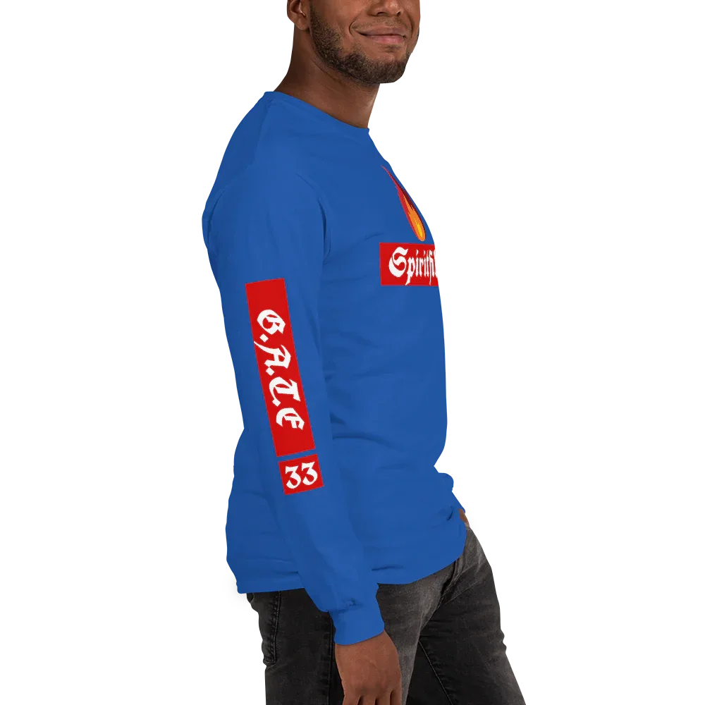 33Spiritfilled Men’s Long Sleeve Shirt - Da G.A.T.E 33