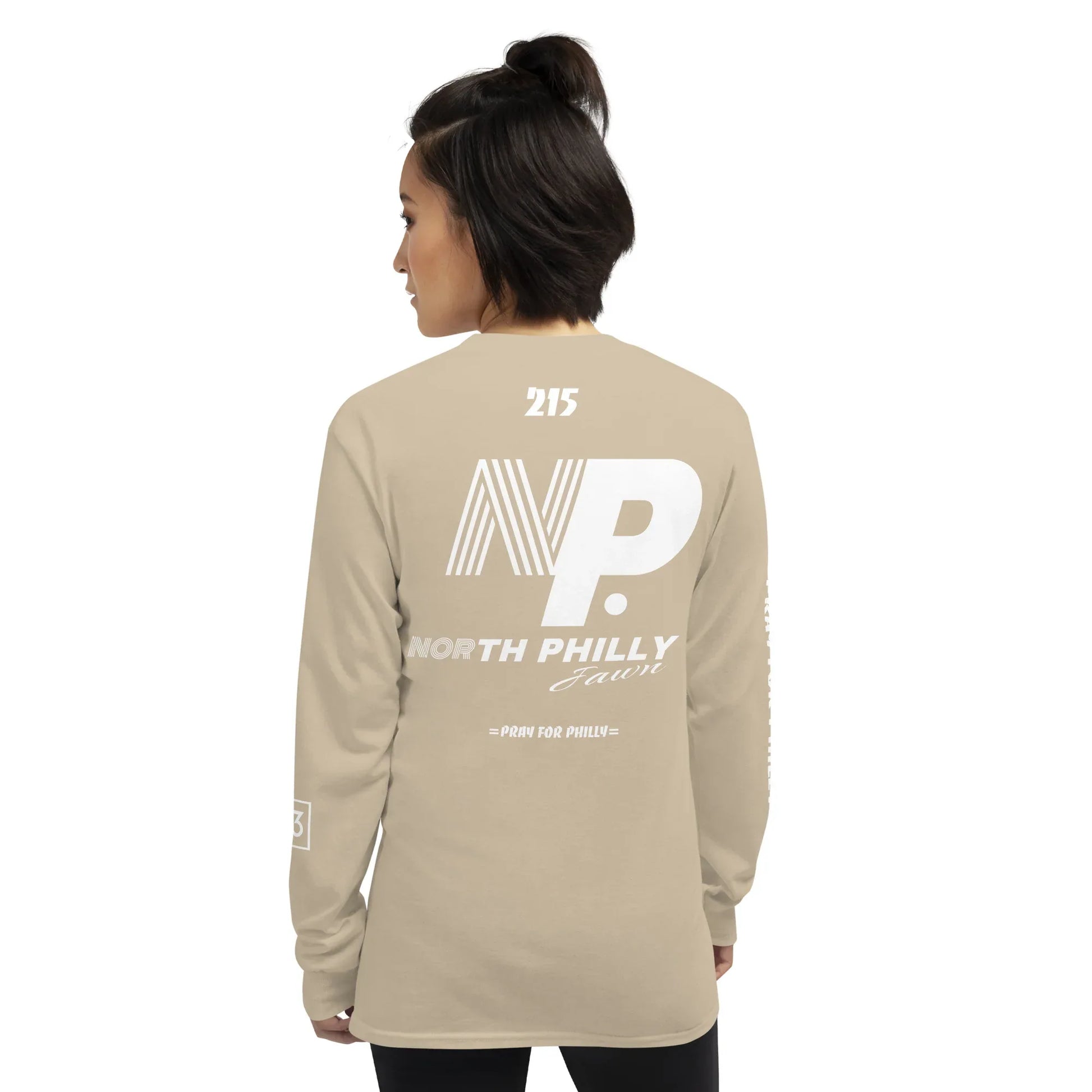 PRAY FOR PHILLY Men’s Long Sleeve Shirt - Da G.A.T.E 33