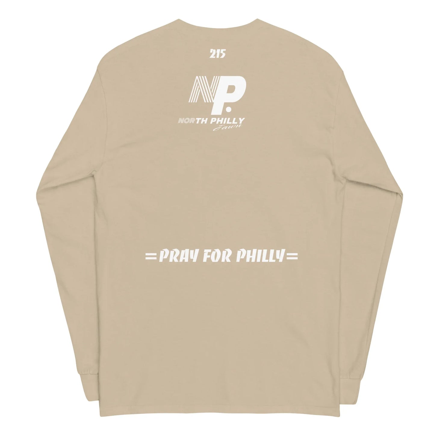 PRAY FOR PHILLY Men’s Long Sleeve Shirt - Da G.A.T.E 33