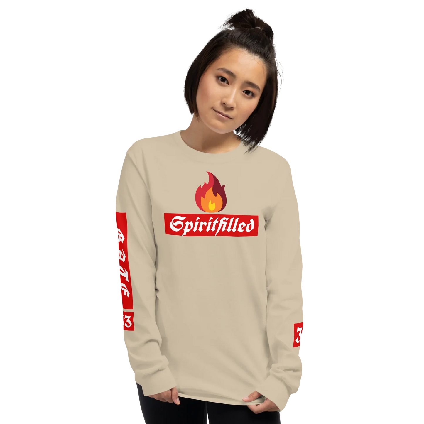 33Spiritfilled Men’s Long Sleeve Shirt - Da G.A.T.E 33