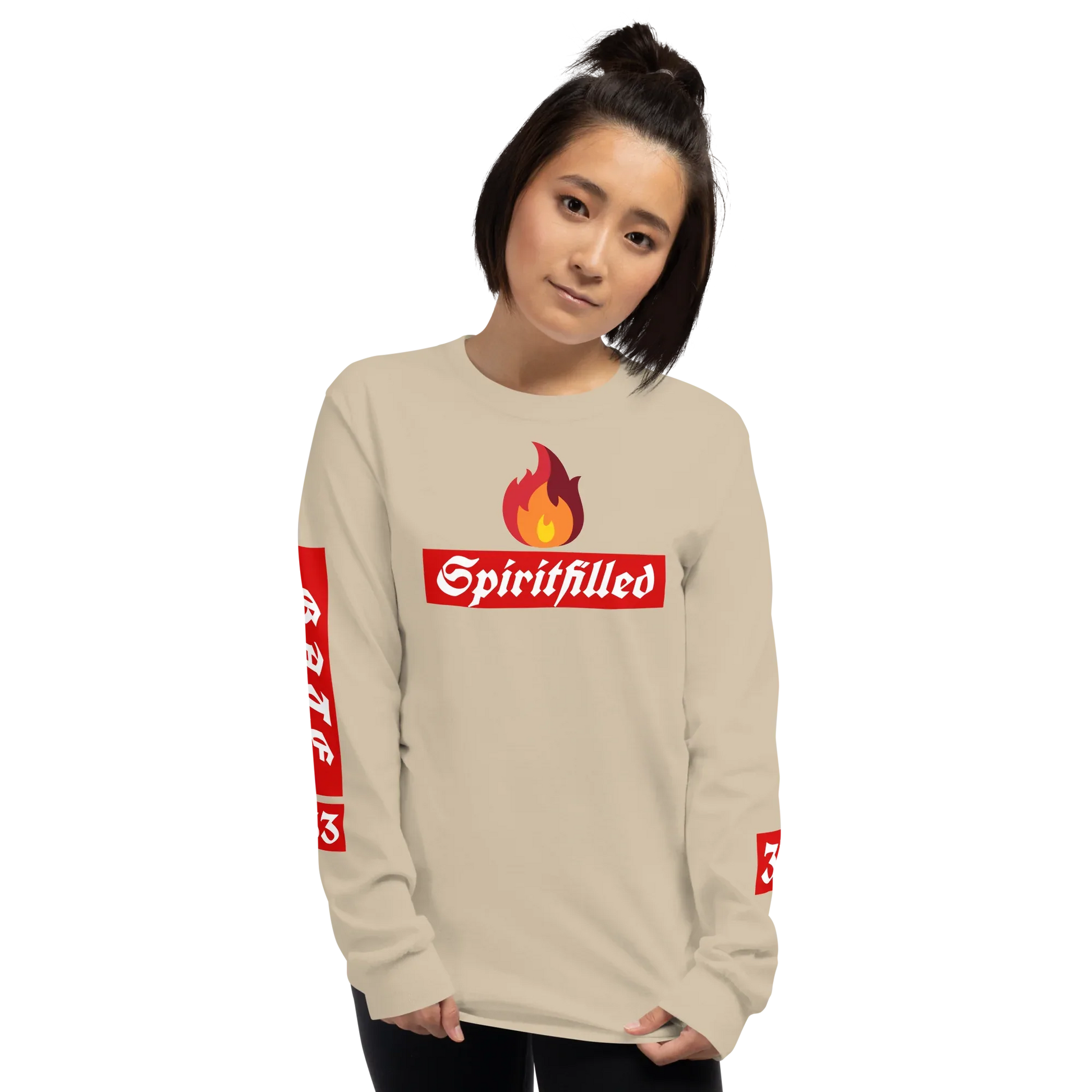 33Spiritfilled Men’s Long Sleeve Shirt - Da G.A.T.E 33