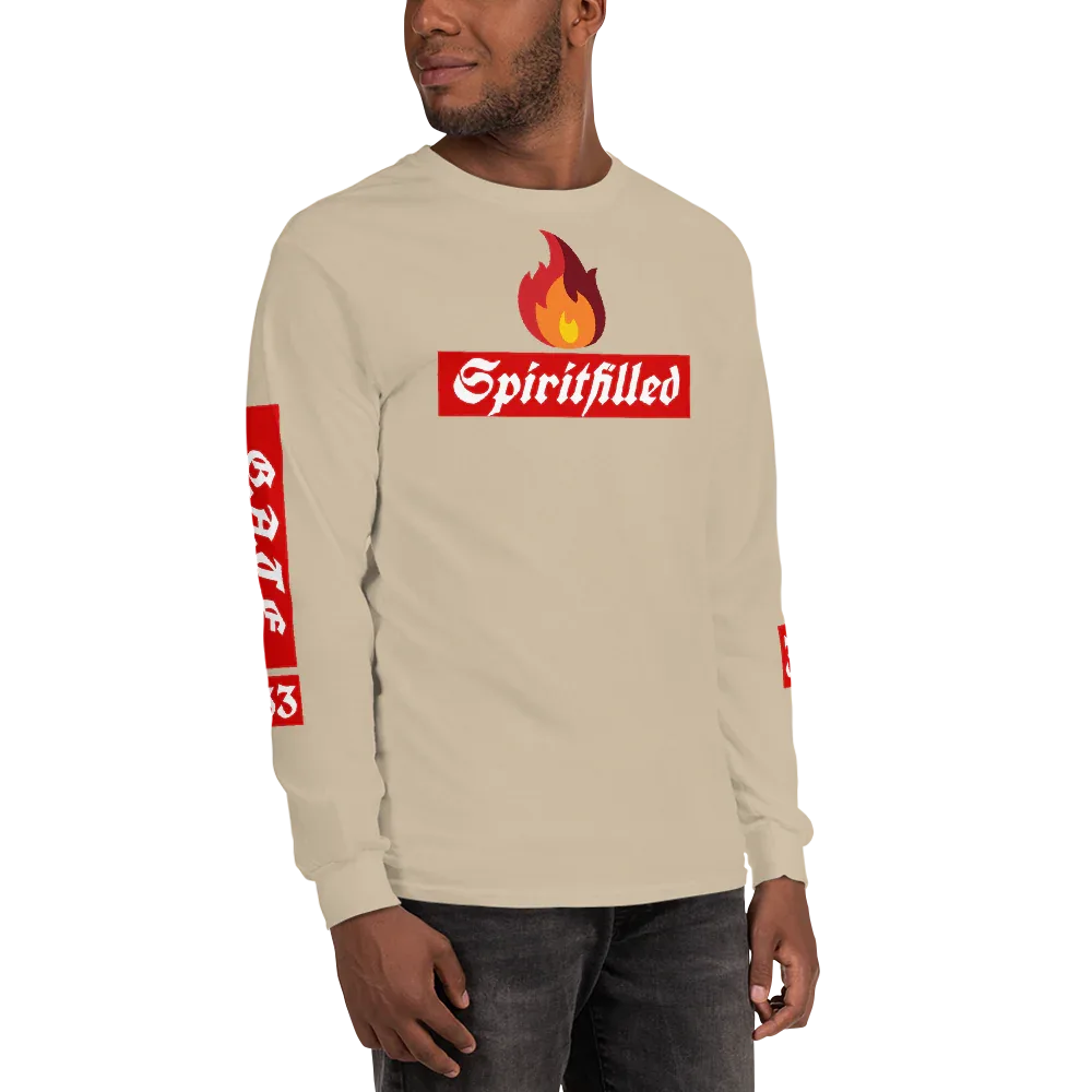 33Spiritfilled Men’s Long Sleeve Shirt - Da G.A.T.E 33