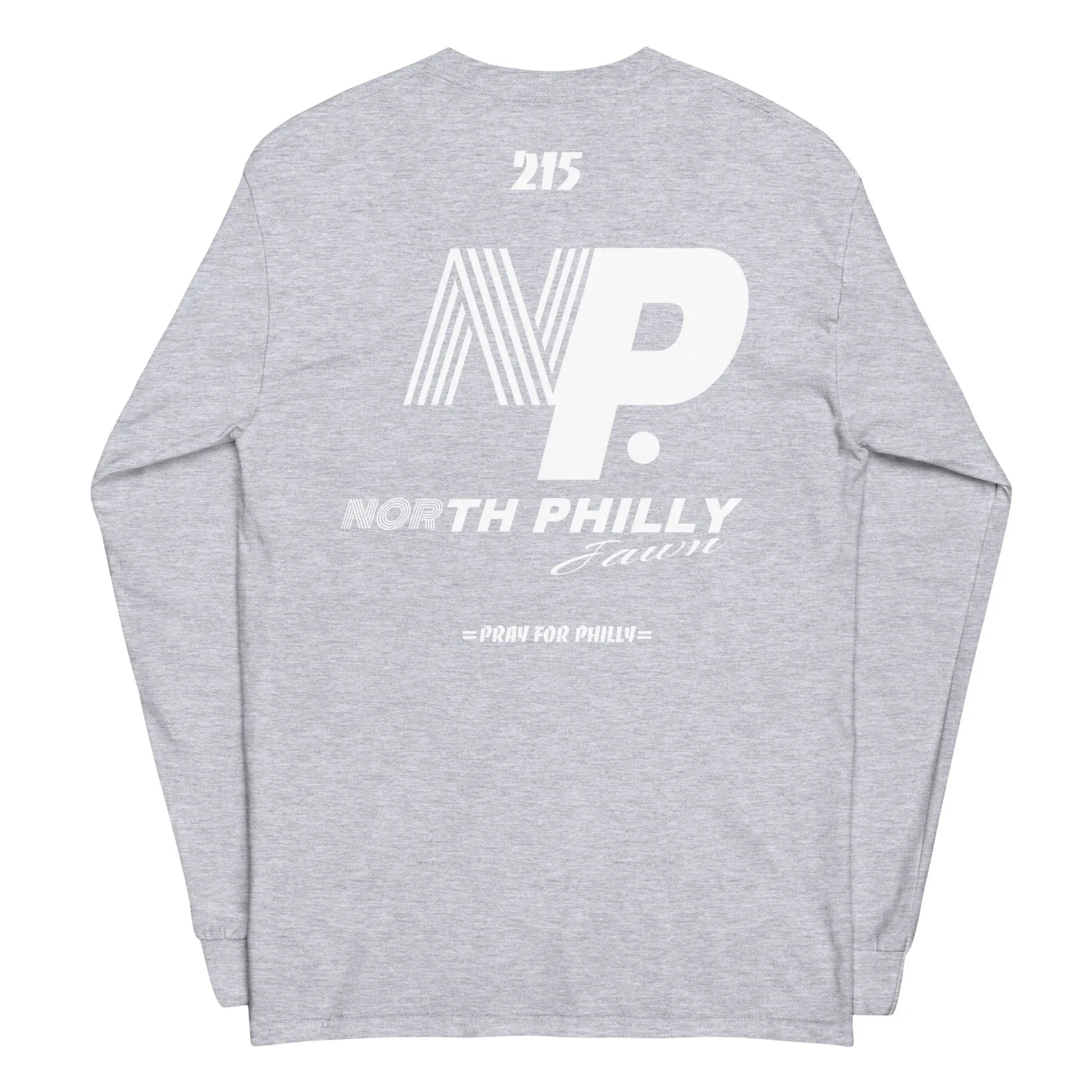 PRAY FOR PHILLY Men’s Long Sleeve Shirt - Da G.A.T.E 33