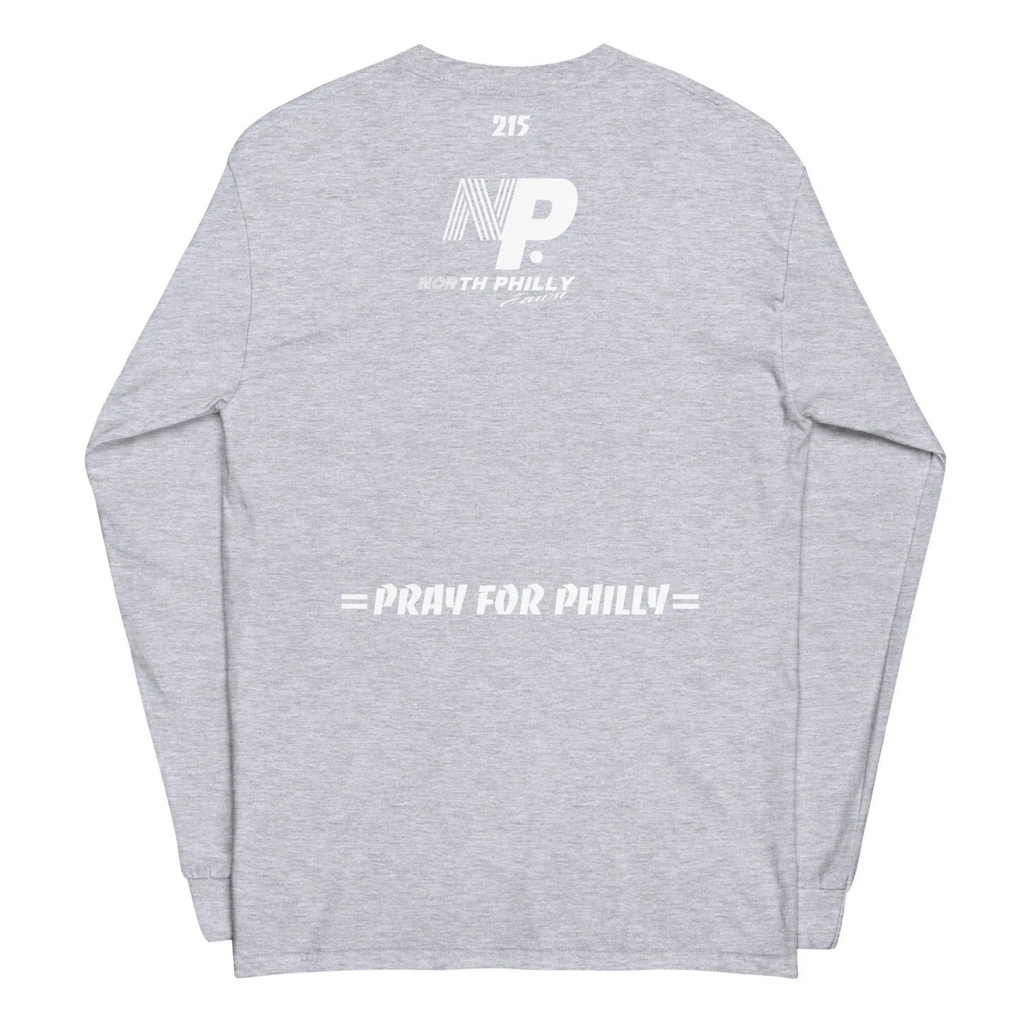 PRAY FOR PHILLY Men’s Long Sleeve Shirt - Da G.A.T.E 33