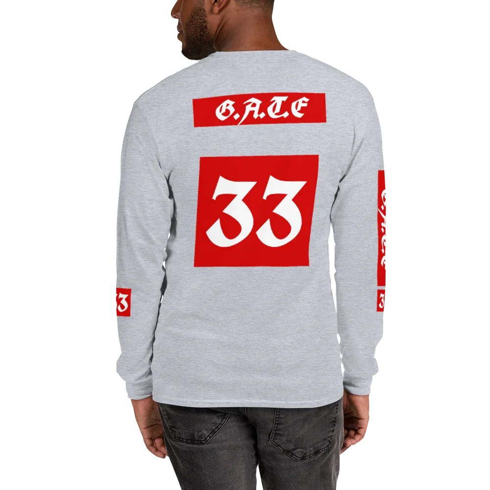 33Spiritfilled Men’s Long Sleeve Shirt - Da G.A.T.E 33