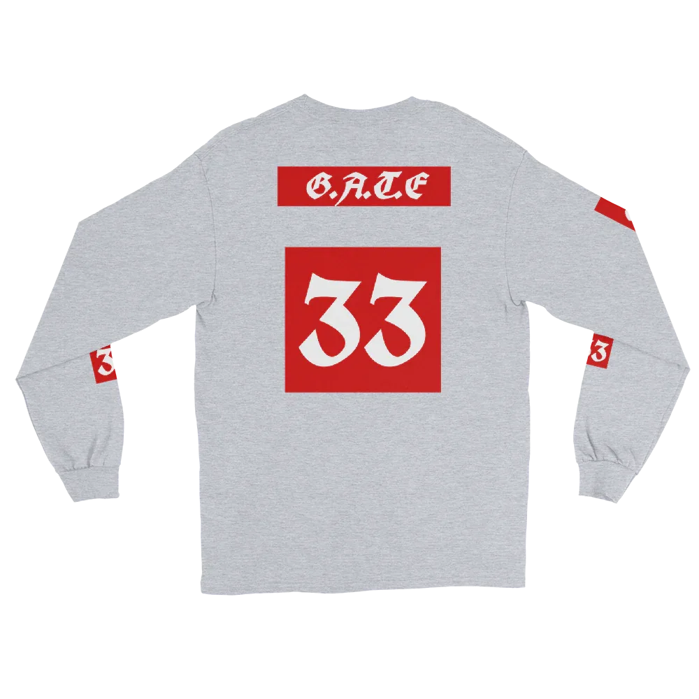 33Spiritfilled Men’s Long Sleeve Shirt - Da G.A.T.E 33