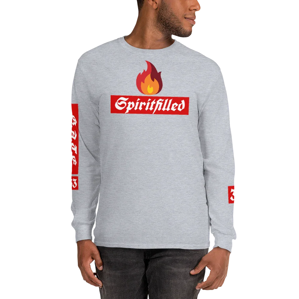 33Spiritfilled Men’s Long Sleeve Shirt - Da G.A.T.E 33