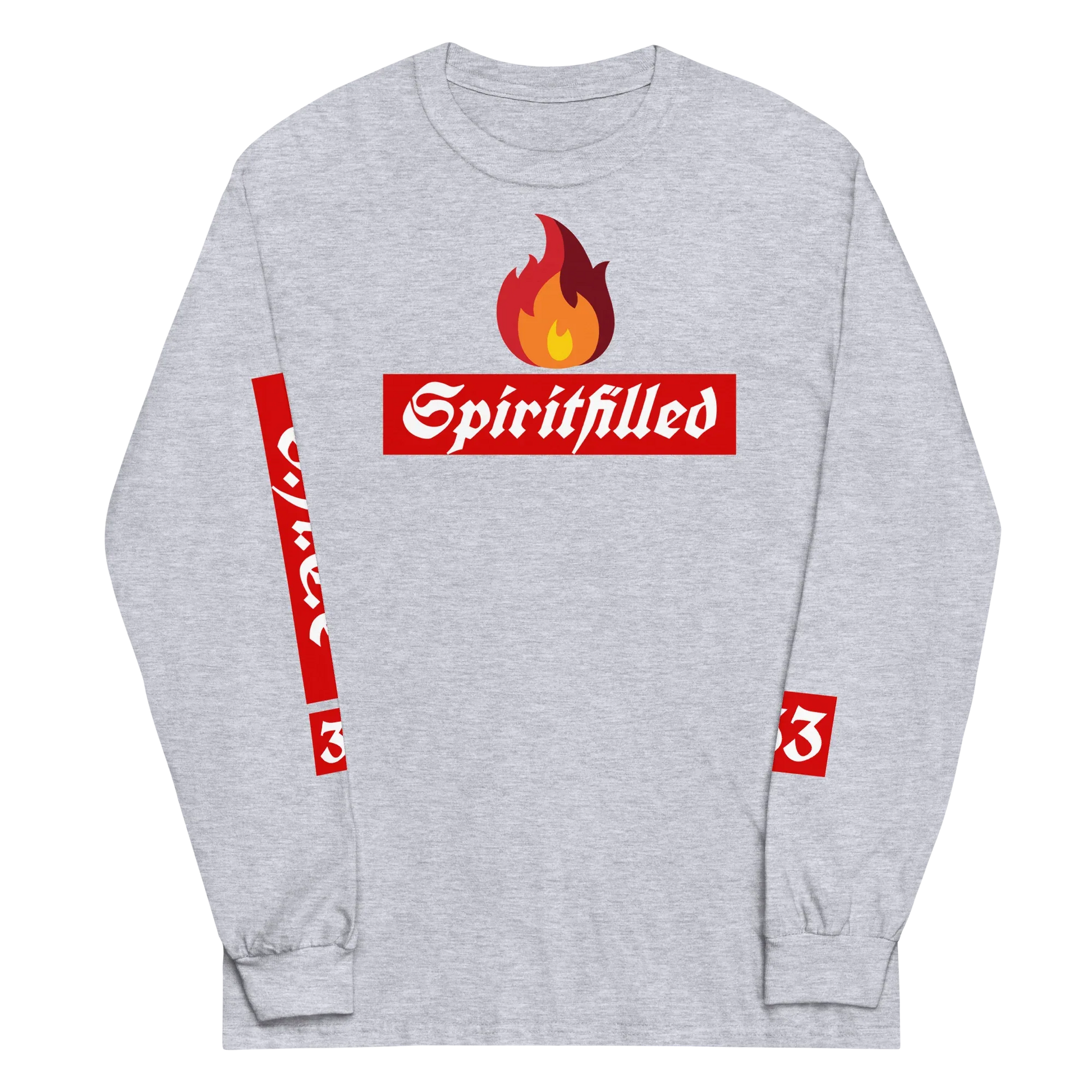 33Spiritfilled Men’s Long Sleeve Shirt - Da G.A.T.E 33