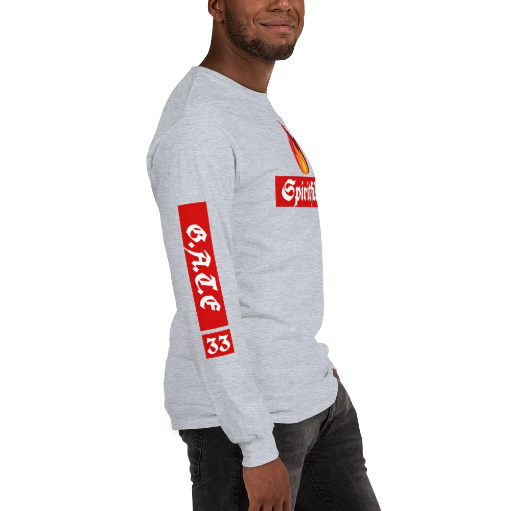 33Spiritfilled Men’s Long Sleeve Shirt - Da G.A.T.E 33