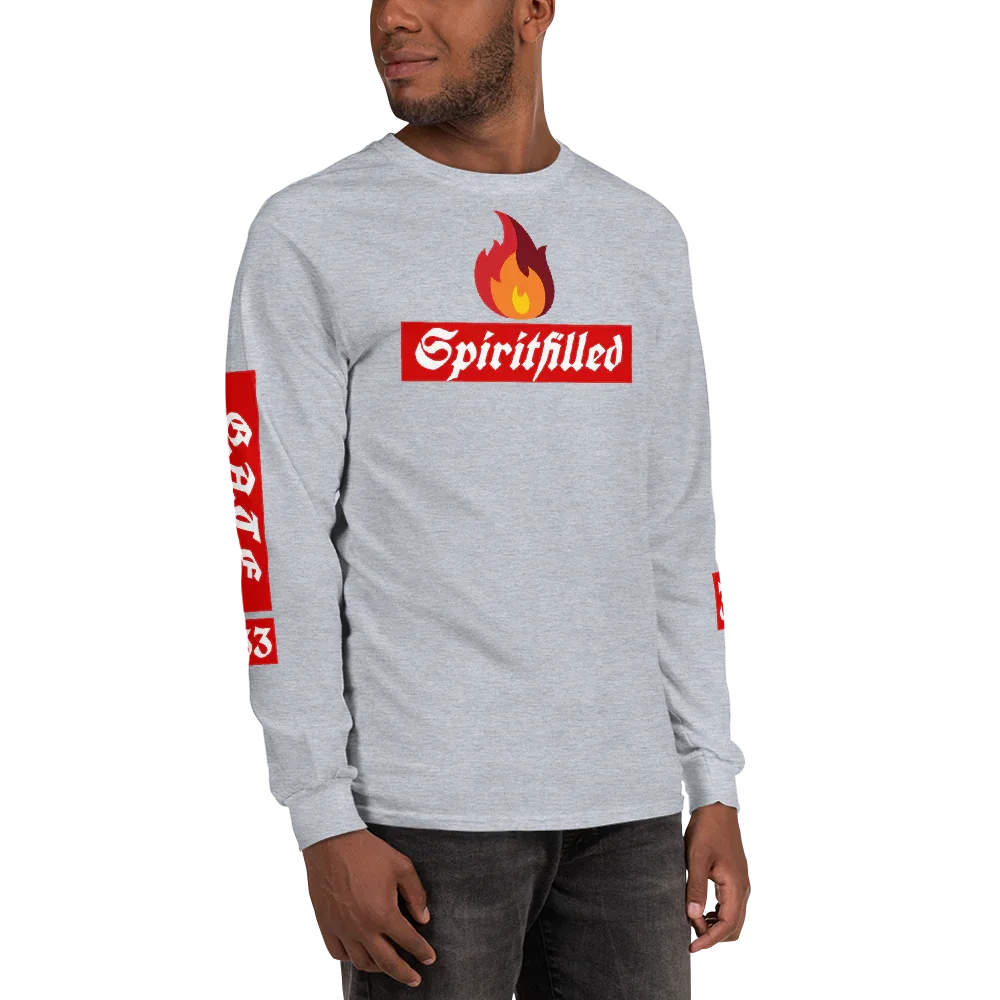 33Spiritfilled Men’s Long Sleeve Shirt - Da G.A.T.E 33