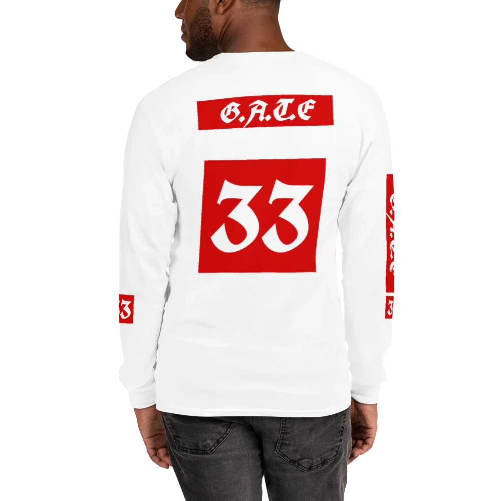 33Spiritfilled Men’s Long Sleeve Shirt - Da G.A.T.E 33